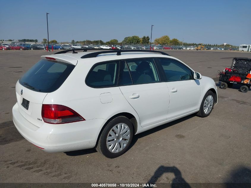 2013 VOLKSWAGEN JETTA SPORTWAGEN 2.5L S - 3VWPP7AJ0DM646438