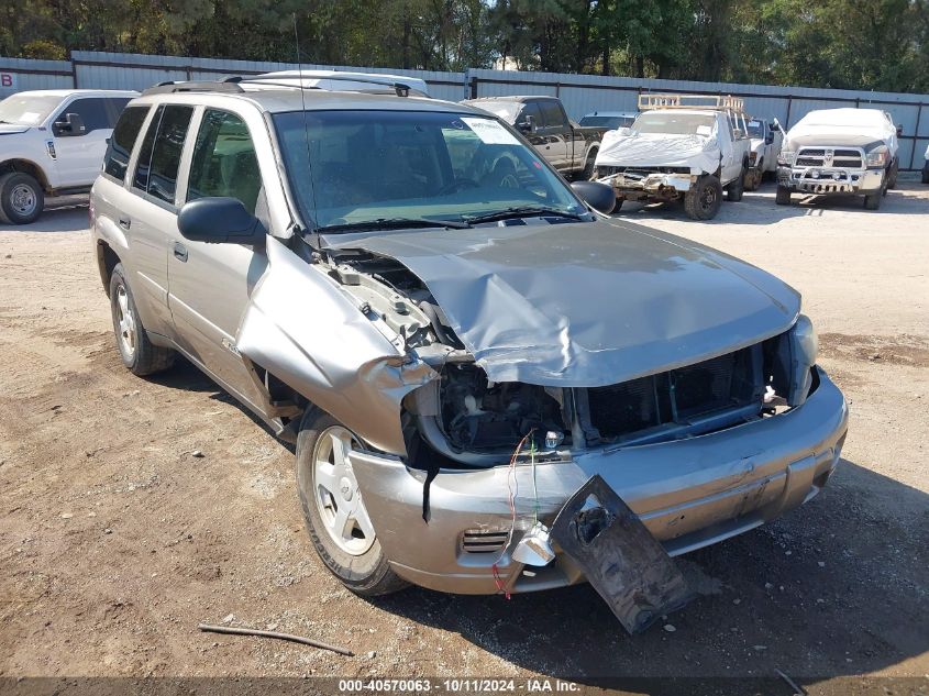 1GNDS13S122318335 2002 Chevrolet Trailblazer Ls