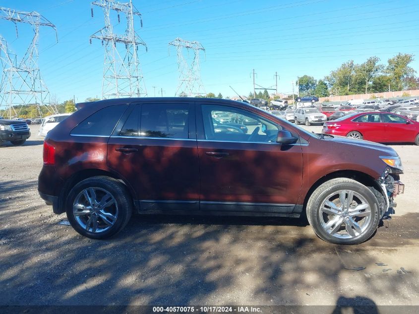 2012 Ford Edge Limited VIN: 2FMDK4KC1CBA44145 Lot: 40570075