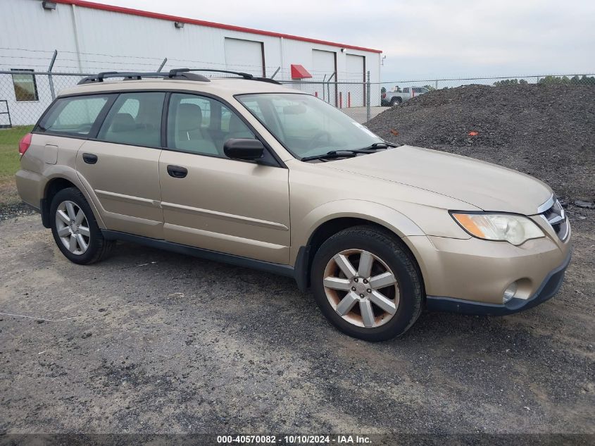 2008 Subaru Outback 2.5I/2.5I L.l. Bean Edition VIN: 4S4BP61C387319102 Lot: 40570082