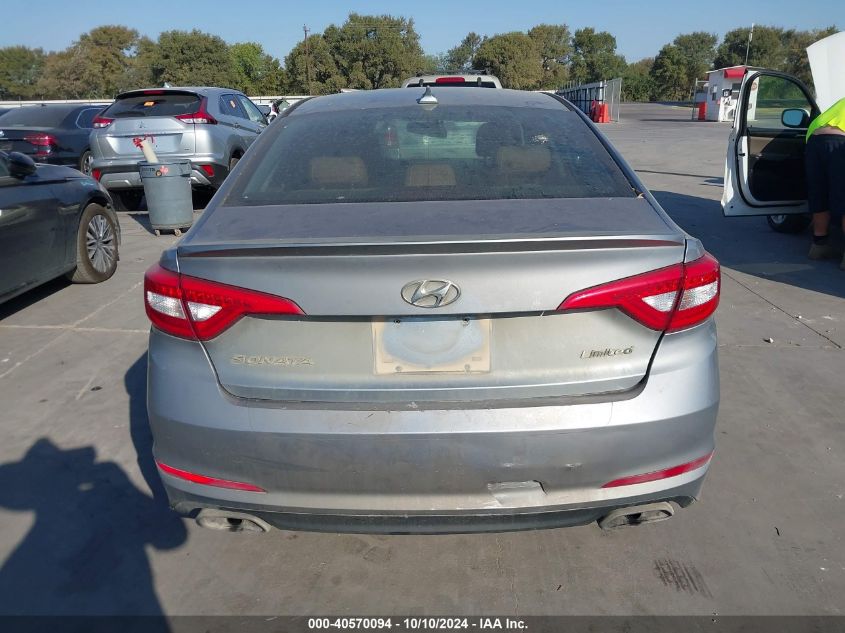 5NPE34AFXFH199660 2015 Hyundai Sonata Limited