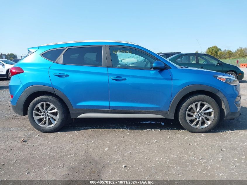 2018 Hyundai Tucson Sel VIN: KM8J3CA46JU730029 Lot: 40570102