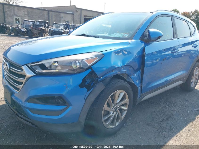 2018 Hyundai Tucson Sel VIN: KM8J3CA46JU730029 Lot: 40570102