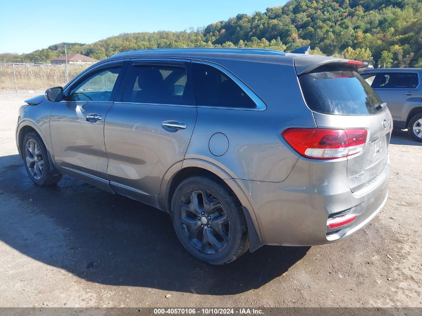 5XYPKDA15GG031904 2016 Kia Sorento 2.0T Sxl