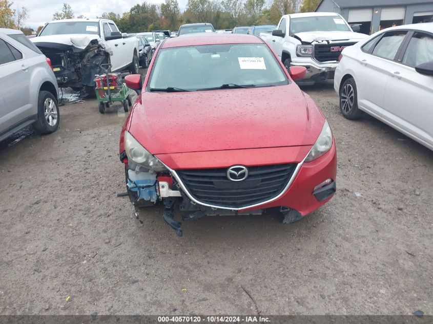 2014 Mazda 3 Sport VIN: JM1BM1U75E1154893 Lot: 40570120