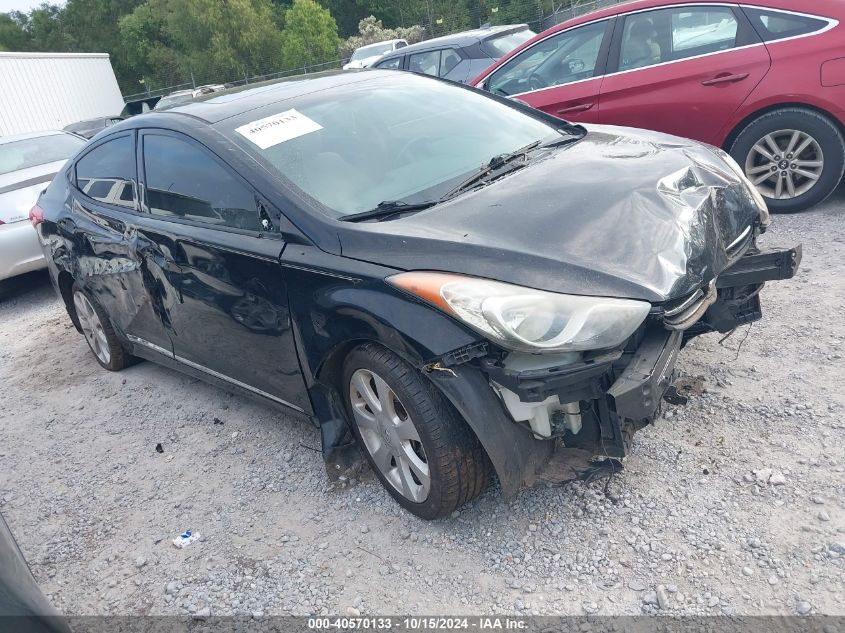 2013 Hyundai Elantra Limited VIN: 5NPDH4AE1DH415980 Lot: 40570133