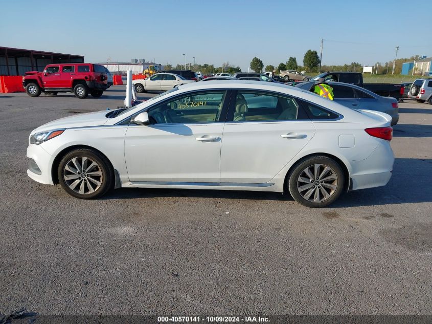 5NPE34AF4FH130012 2015 Hyundai Sonata Sport