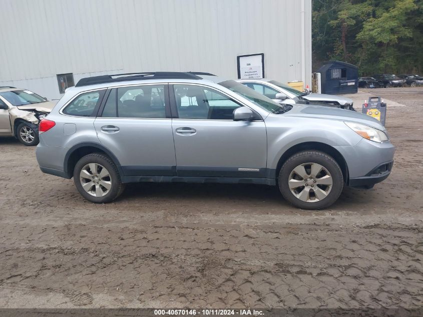 4S4BRBACXC3270340 2012 Subaru Outback 2.5I