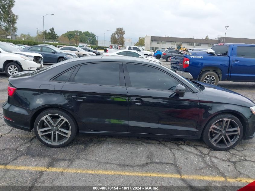 2018 Audi A3 2.0T Premium/2.0T Tech Premium VIN: WAUAUGFFXJ1007687 Lot: 40570154