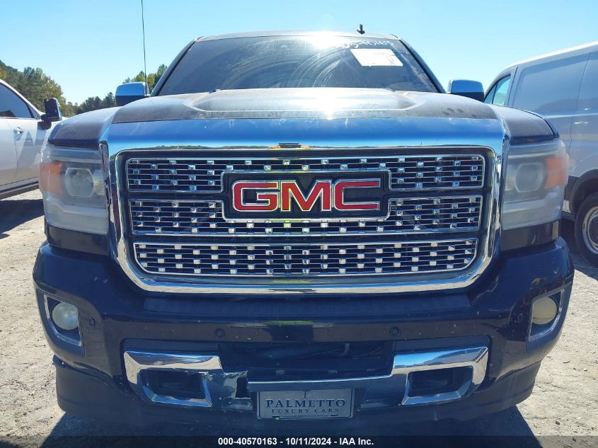 2015 GMC Sierra 2500Hd Denali VIN: 1GT120E85FF181938 Lot: 40570163