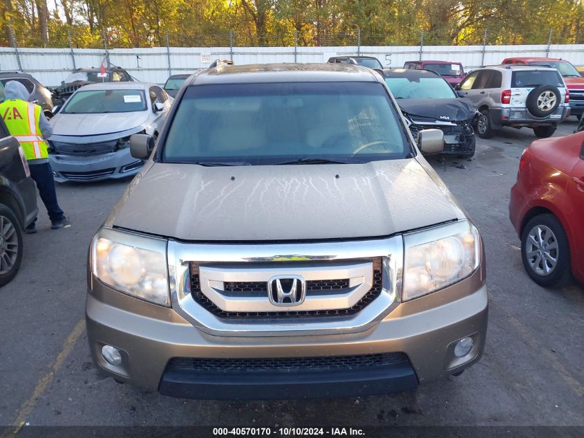 2011 Honda Pilot Ex-L VIN: 5FNYF4H54BB002573 Lot: 40570170