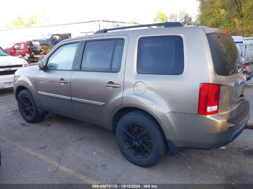 2011 Honda Pilot Ex-L VIN: 5FNYF4H54BB002573 Lot: 40570170