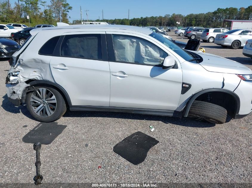 2022 Mitsubishi Outlander Sport 2.0 Be 2Wd/2.0 Es 2Wd/2.0 Le 2Wd/2.0 S 2Wd VIN: JA4APUAU3NU022089 Lot: 40570171