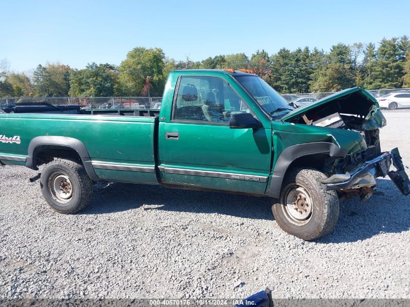 1999 GMC Sierra 2500 Hd Sl VIN: 1GTGK24R8XF018248 Lot: 40570176