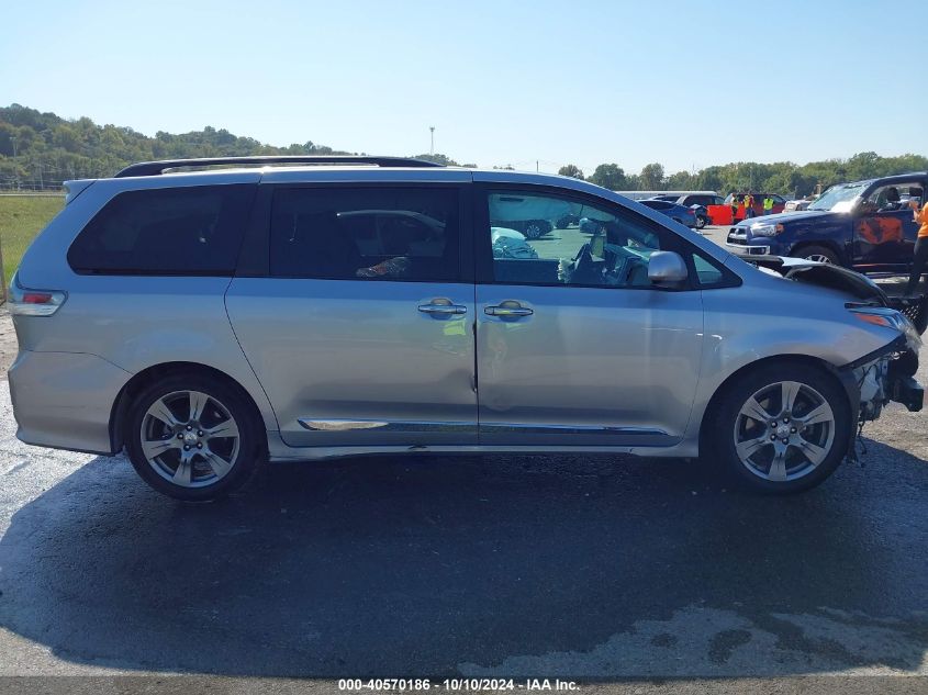 2017 Toyota Sienna Se VIN: 5TDXZ3DC3HS873146 Lot: 40570186