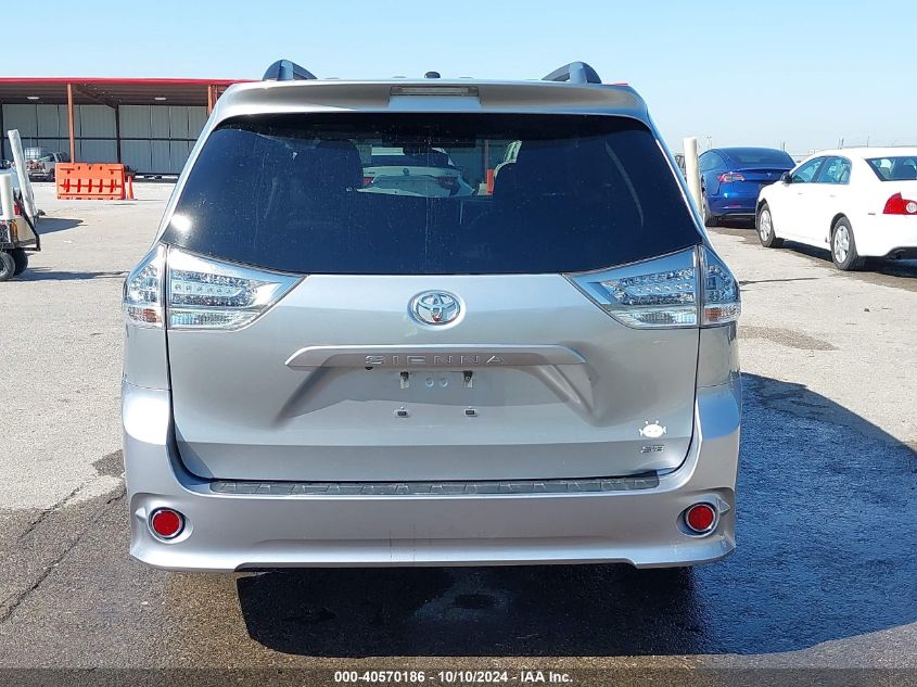 2017 Toyota Sienna Se VIN: 5TDXZ3DC3HS873146 Lot: 40570186