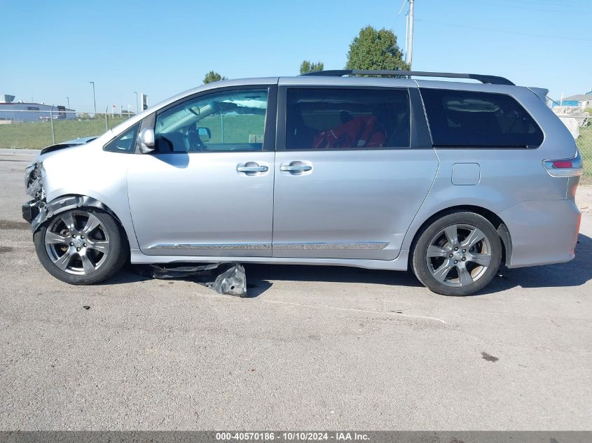 2017 Toyota Sienna Se VIN: 5TDXZ3DC3HS873146 Lot: 40570186