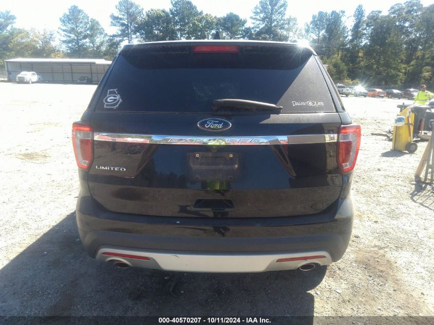 1FM5K7F80HGC93323 2017 Ford Explorer Limited