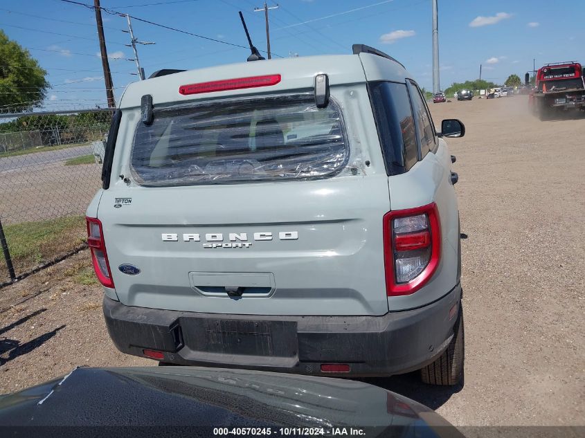 2024 Ford Bronco Sport Big Bend VIN: 3FMCR9B6XRRF04296 Lot: 40570245