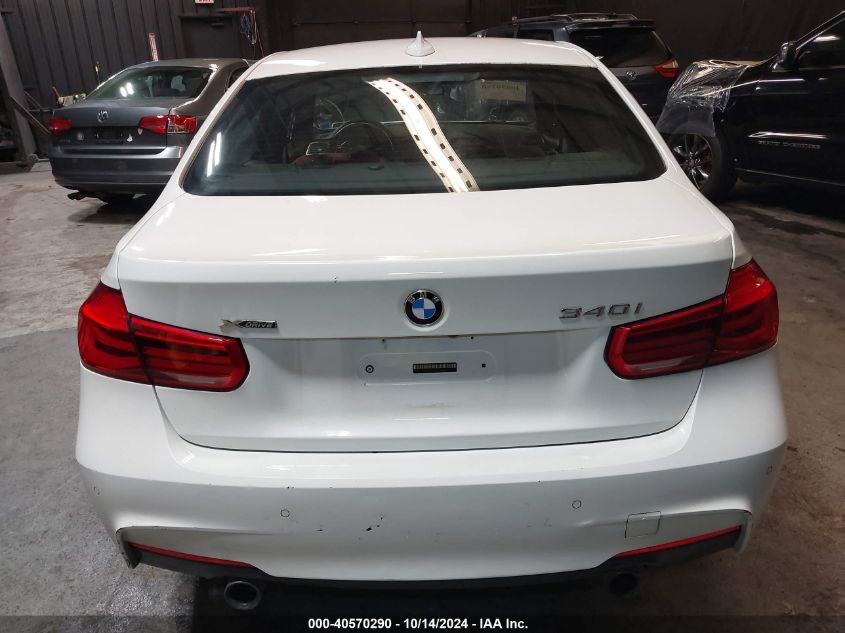 2017 BMW 340I xDrive VIN: WBA8B7G36HNU37616 Lot: 40570290