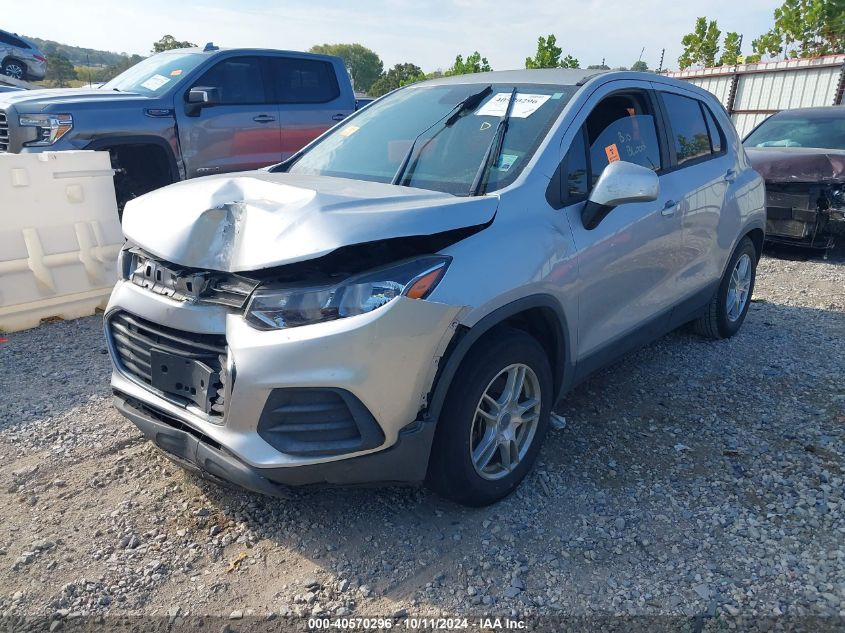 3GNCJKSBXHL159117 2017 CHEVROLET TRAX - Image 2