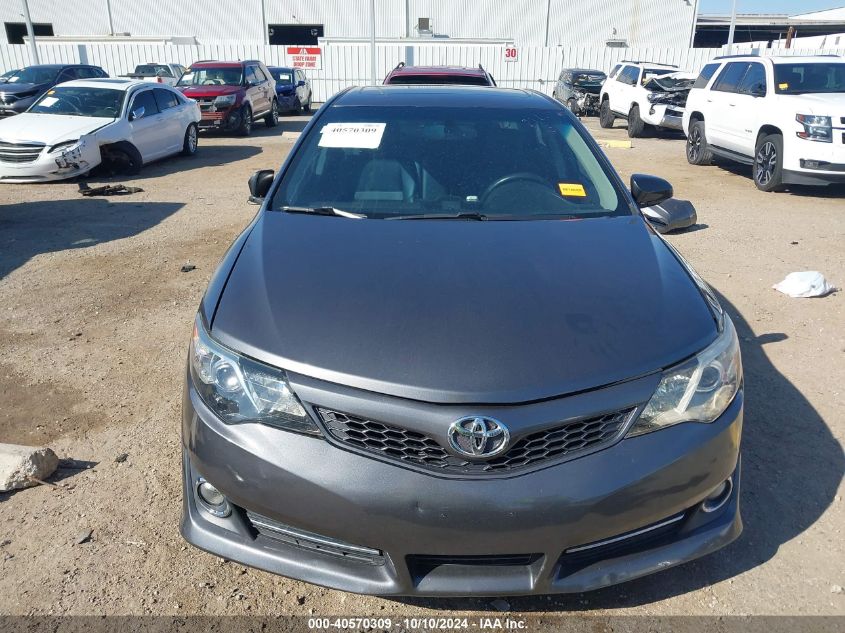 2012 Toyota Camry Se VIN: 4T1BF1FKXCU505882 Lot: 40570309