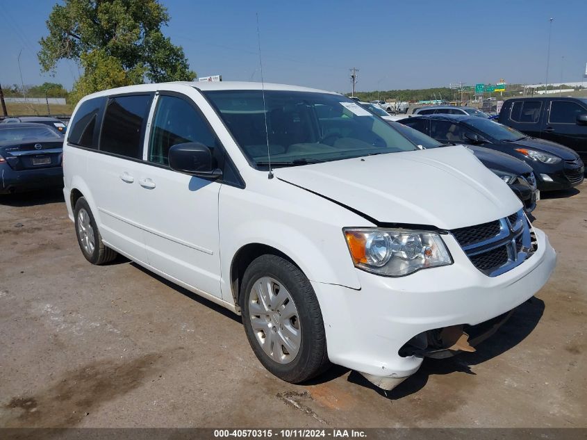 2C4RDGBG4GR182235 2016 Dodge Grand Caravan Se