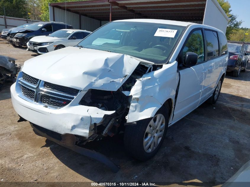 2C4RDGBG4GR182235 2016 Dodge Grand Caravan Se