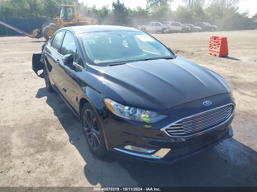 2018 Ford Fusion Se VIN: 3FA6P0H71JR144722 Lot: 40570319