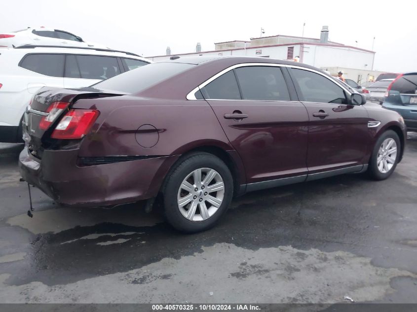 2011 Ford Taurus Sel VIN: 1FAHP2EW8BG181209 Lot: 40570325