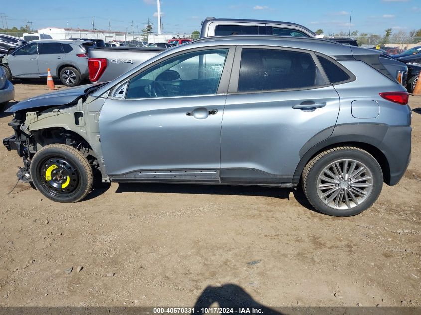 2020 Hyundai Kona Sel Plus VIN: KM8K6CAAXLU552372 Lot: 40570331