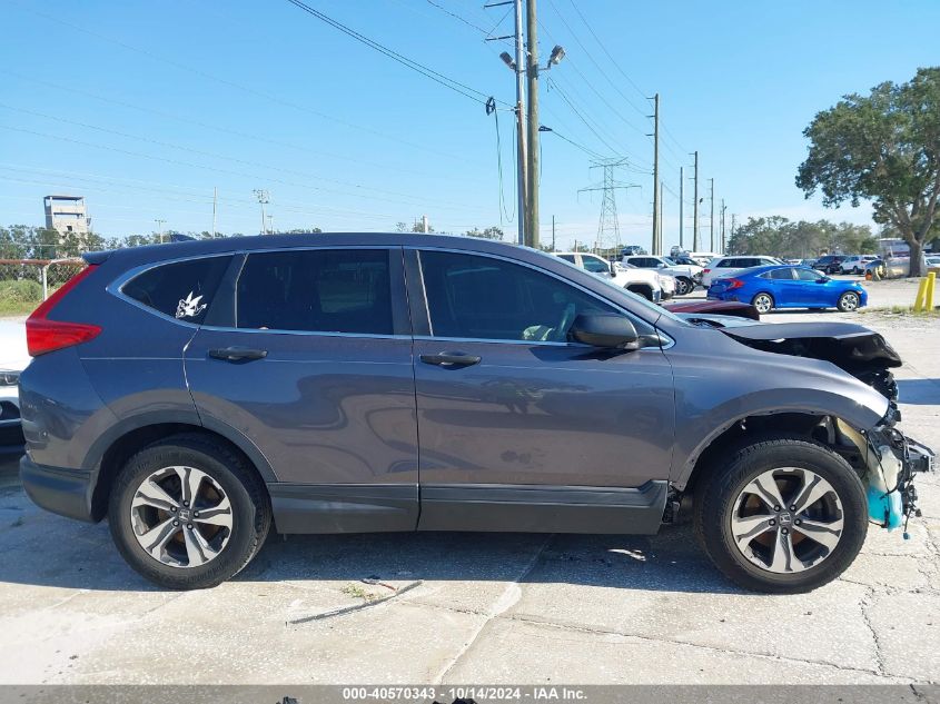 2019 Honda Cr-V Lx VIN: 2HKRW5H39KH409959 Lot: 40570343