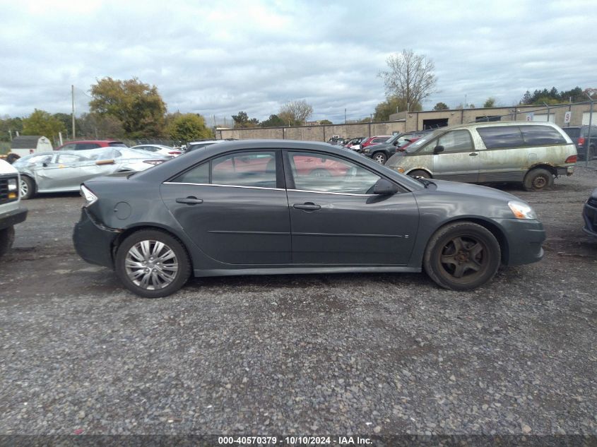 2009 Pontiac G6 New Se VIN: 1G2ZJ57BX94241051 Lot: 40570379