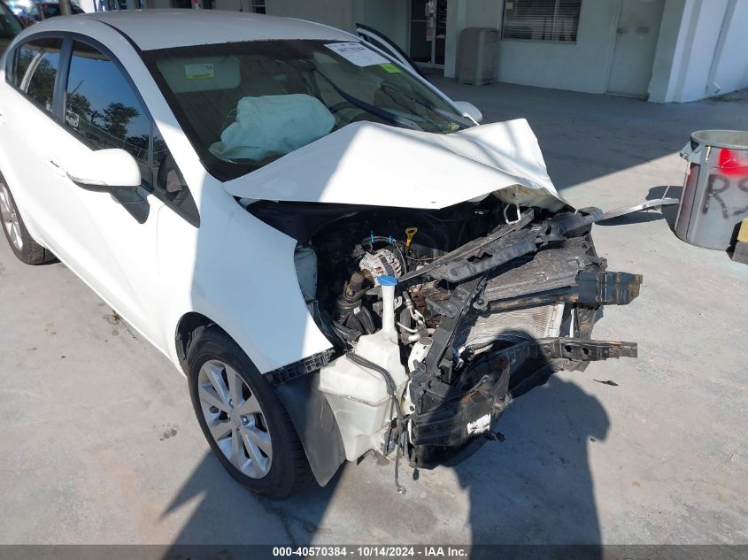 2013 Kia Rio Ex VIN: KNADN4A38D6230517 Lot: 40570384