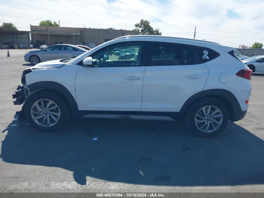 2018 Hyundai Tucson Sel VIN: KM8J3CA46JU825402 Lot: 40570394