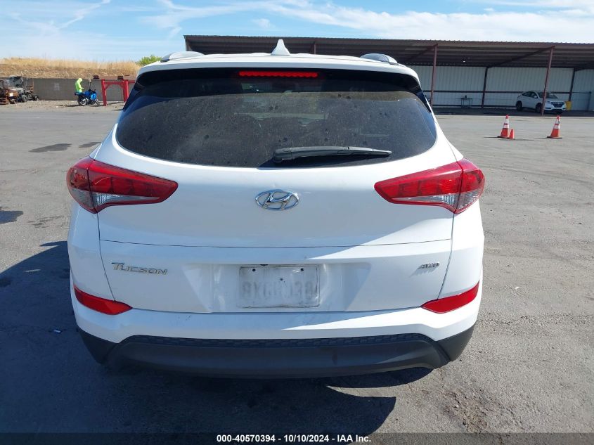 2018 Hyundai Tucson Sel VIN: KM8J3CA46JU825402 Lot: 40570394