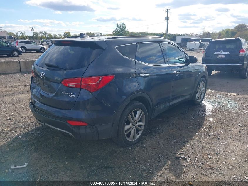 VIN 5XYZWDLA4EG179341 2014 Hyundai Santa Fe, Sport... no.4