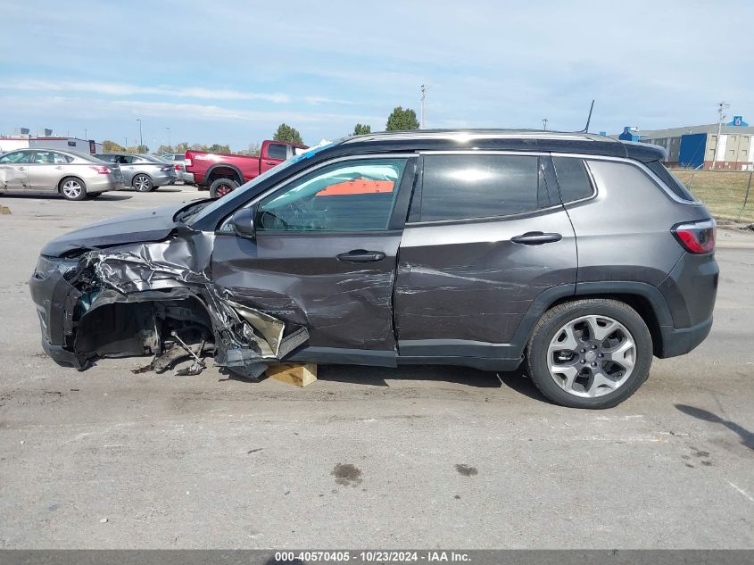 2021 Jeep Compass Limited 4X4 VIN: 3C4NJDCB7MT603396 Lot: 40570405