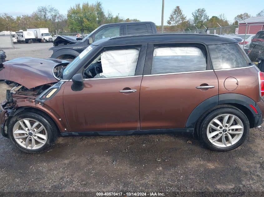 2013 Mini Countryman Cooper S VIN: WMWZC3C50DWP22219 Lot: 40570417