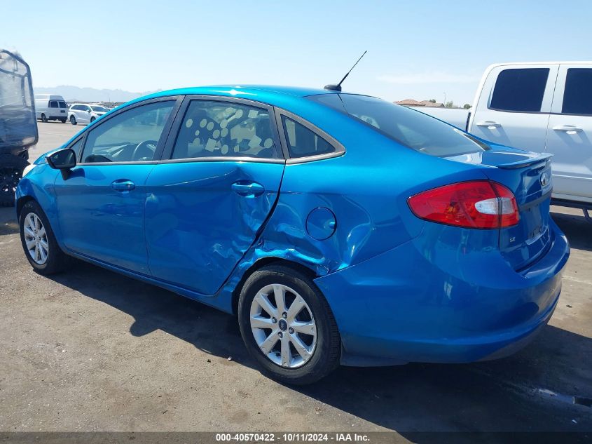 2013 Ford Fiesta Se VIN: 3FADP4BJ3DM141227 Lot: 40570422