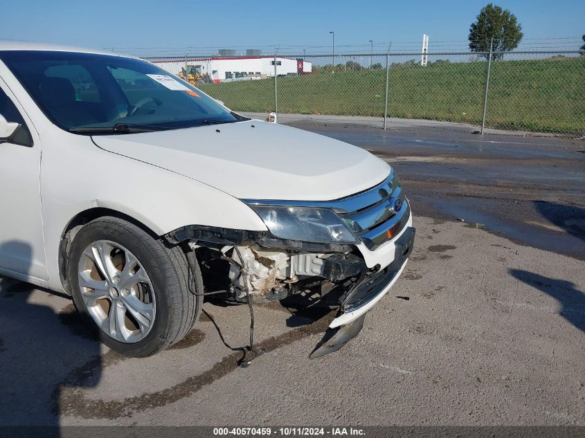 2012 Ford Fusion Se VIN: 3FAHP0HA1CR441142 Lot: 40570459