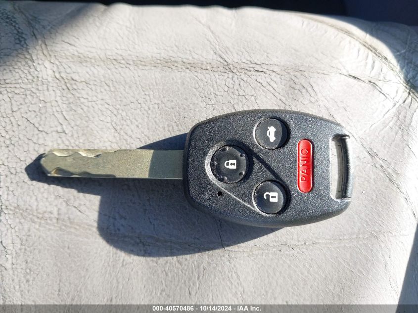 2009 Honda Accord 2.4 Ex-L VIN: 1HGCP26859A114568 Lot: 40570486