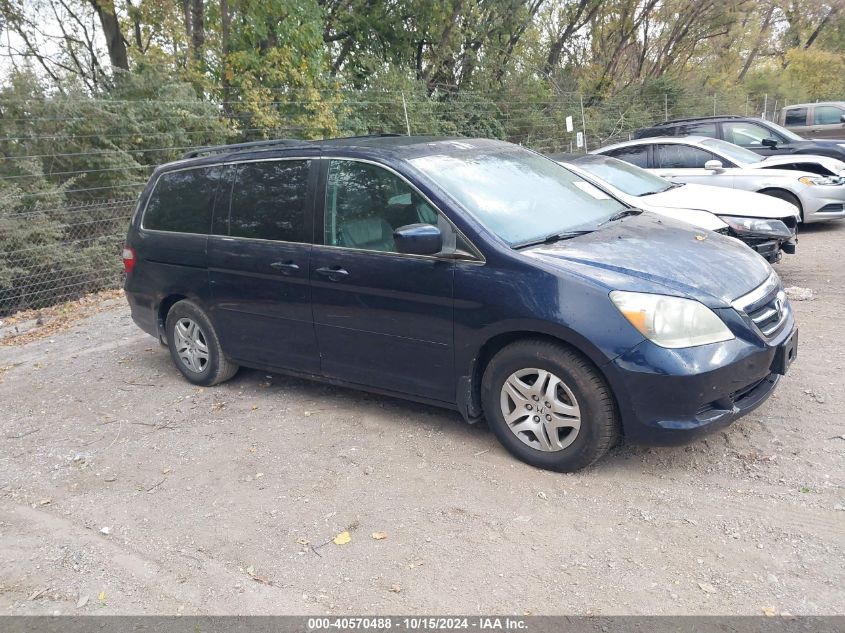 2007 Honda Odyssey Ex-L VIN: 5FNRL38667B131678 Lot: 40570488