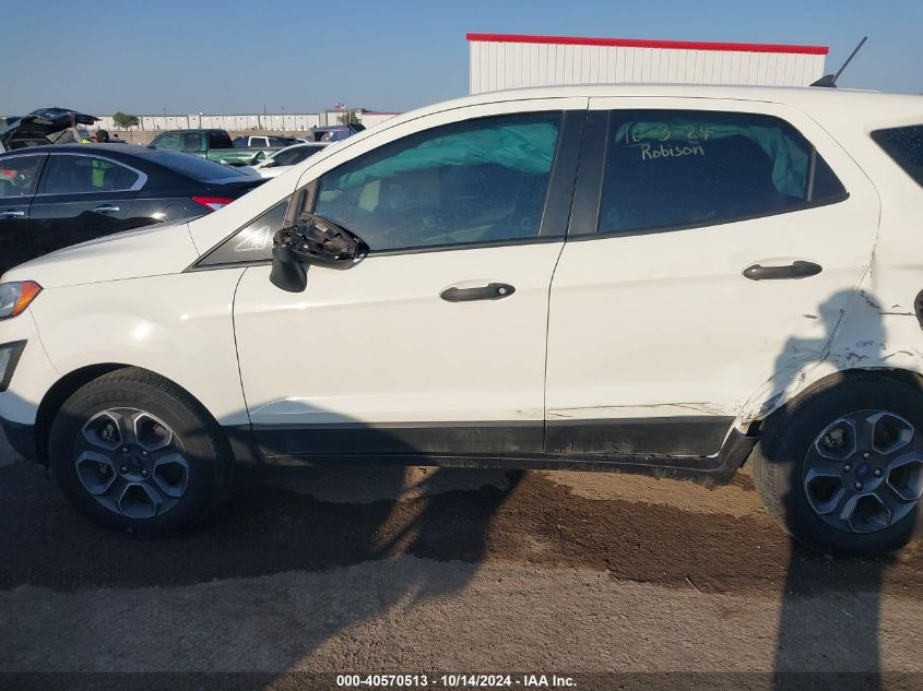 2021 Ford Ecosport S VIN: MAJ3S2FE4MC412602 Lot: 40570513