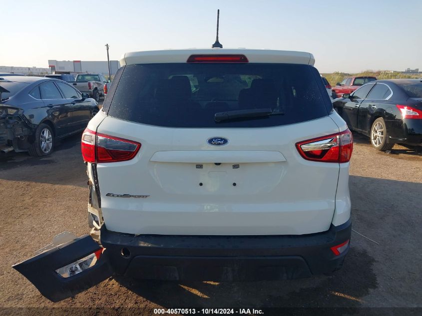 2021 Ford Ecosport S VIN: MAJ3S2FE4MC412602 Lot: 40570513