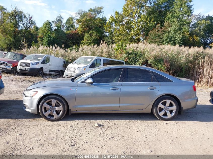 2012 Audi A6 3.0 Premium VIN: WAUGGAFC6CN095511 Lot: 40570538