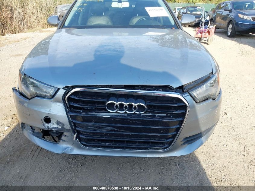 2012 Audi A6 3.0 Premium VIN: WAUGGAFC6CN095511 Lot: 40570538