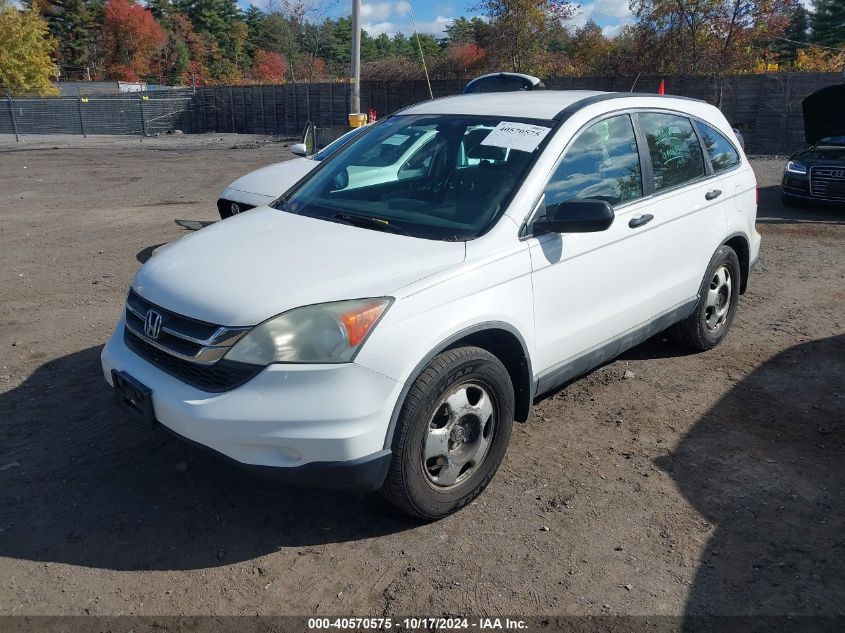 2010 Honda Cr-V Lx VIN: 5J6RE4H30AL011458 Lot: 40570575