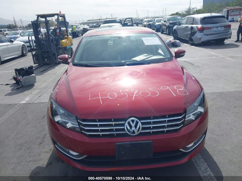 2015 VOLKSWAGEN PASSAT 2.0L TDI SEL PREMIUM - 1VWCV7A35FC121983