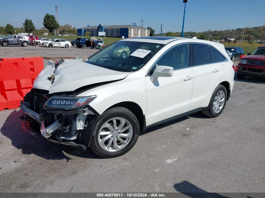 VIN 5J8TB4H52GL028584 2016 ACURA RDX no.2